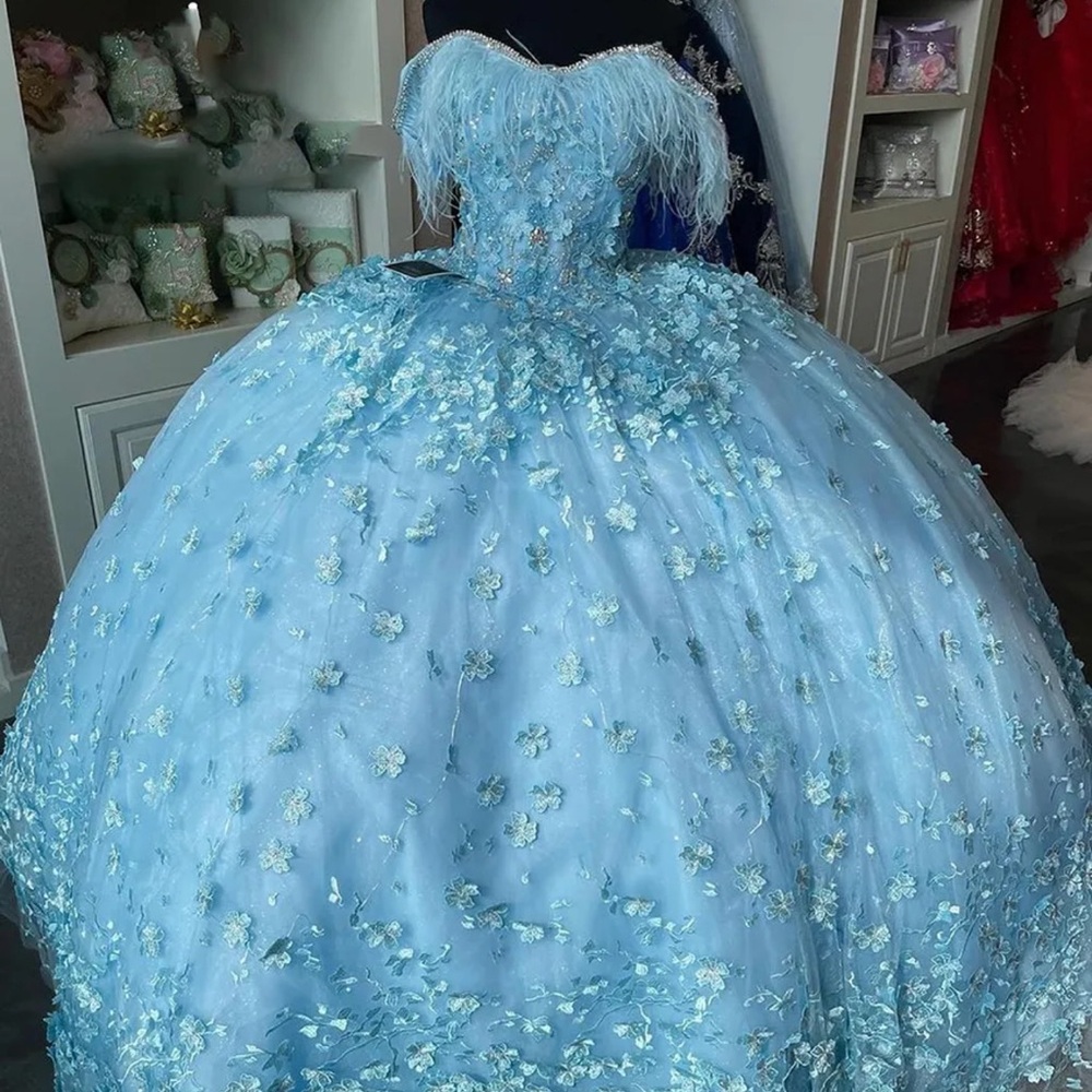 Elegant Blue Gown